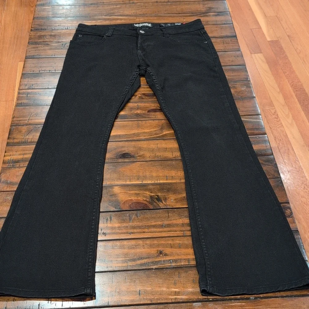 LipService Anthem Low Rise Flared Jeans Unisex - Picture 2 of 10